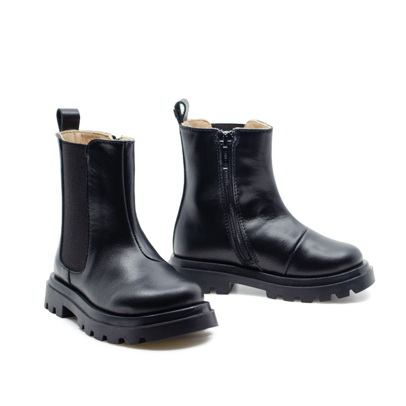 Stivaletto beatles nero bambina inverno 2021