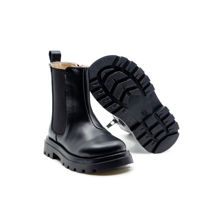 Stivaletto beatles nero bambina inverno 2021