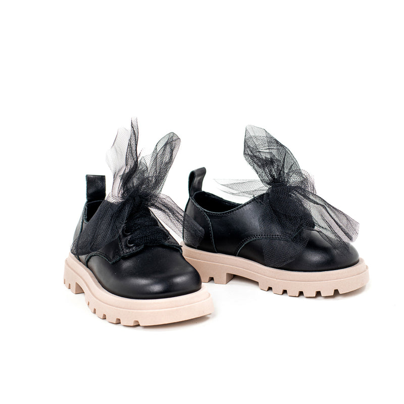 Florens - Scarpa con lacci TULLE STRINGATA BABY PINK