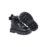 Florens - Stivaletto biker BLACK WAVY